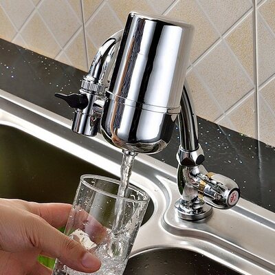 水龙头净化自来水过滤器家用简易厨房除氯防溅网嘴迷你小型净水器