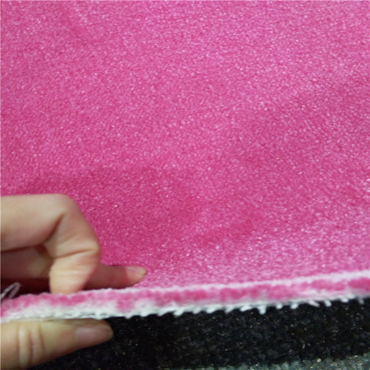 嫩色暗色亮色纯色尼龙地毯展会工程地毯商场公司武术馆logo定制