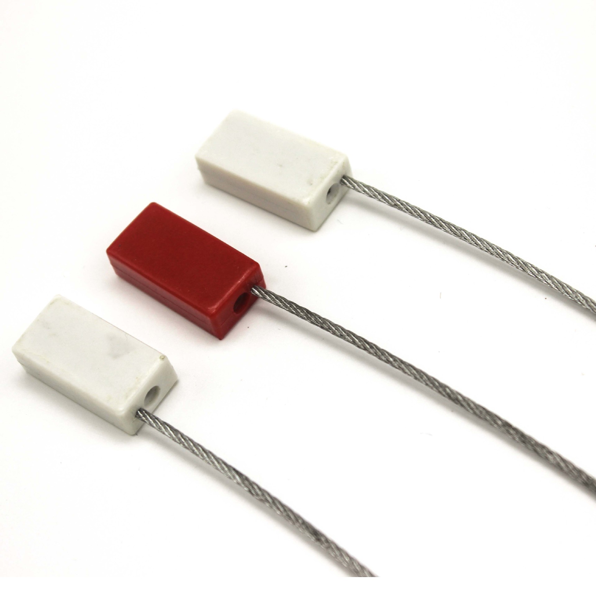 一次性铅封钢丝封条铅封油罐集装箱物流施封锁抽紧式钢丝铅封