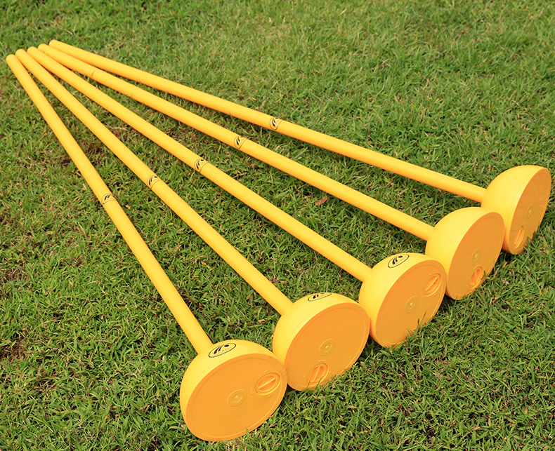 加粗足球角旗标志杆标志旗障碍物训练篮球障碍杆警示杆足球训练杆