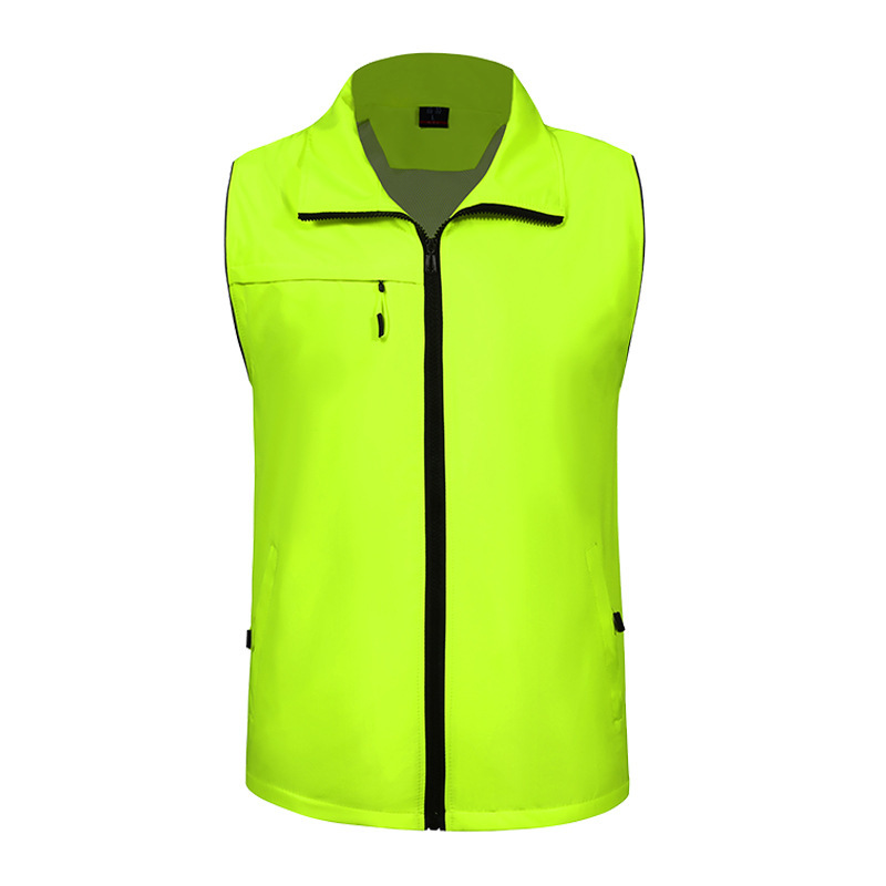 Reflective Volunteer Vest Activity Cultural Shirt Customized Logo Promotion Advertising Shirt Workwear Waistcoat Printing