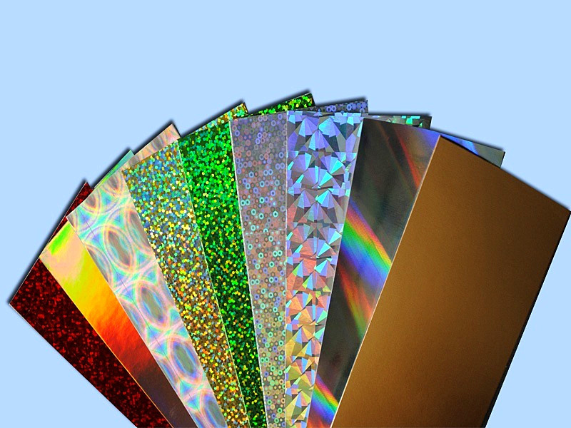 铜板纸镭射金粉袋 uv印刷纸袋 金银蓝红礼品袋 义乌外贸纸袋工厂