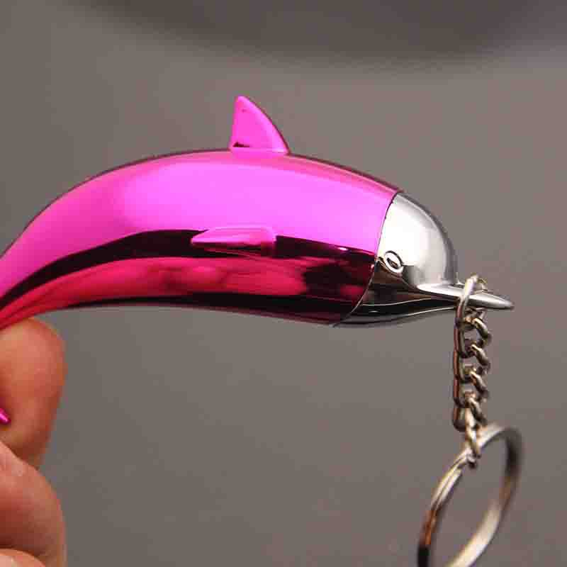 迷你海豚创意打火机电子明火新奇特创意造型搞怪趣味火机点烟器