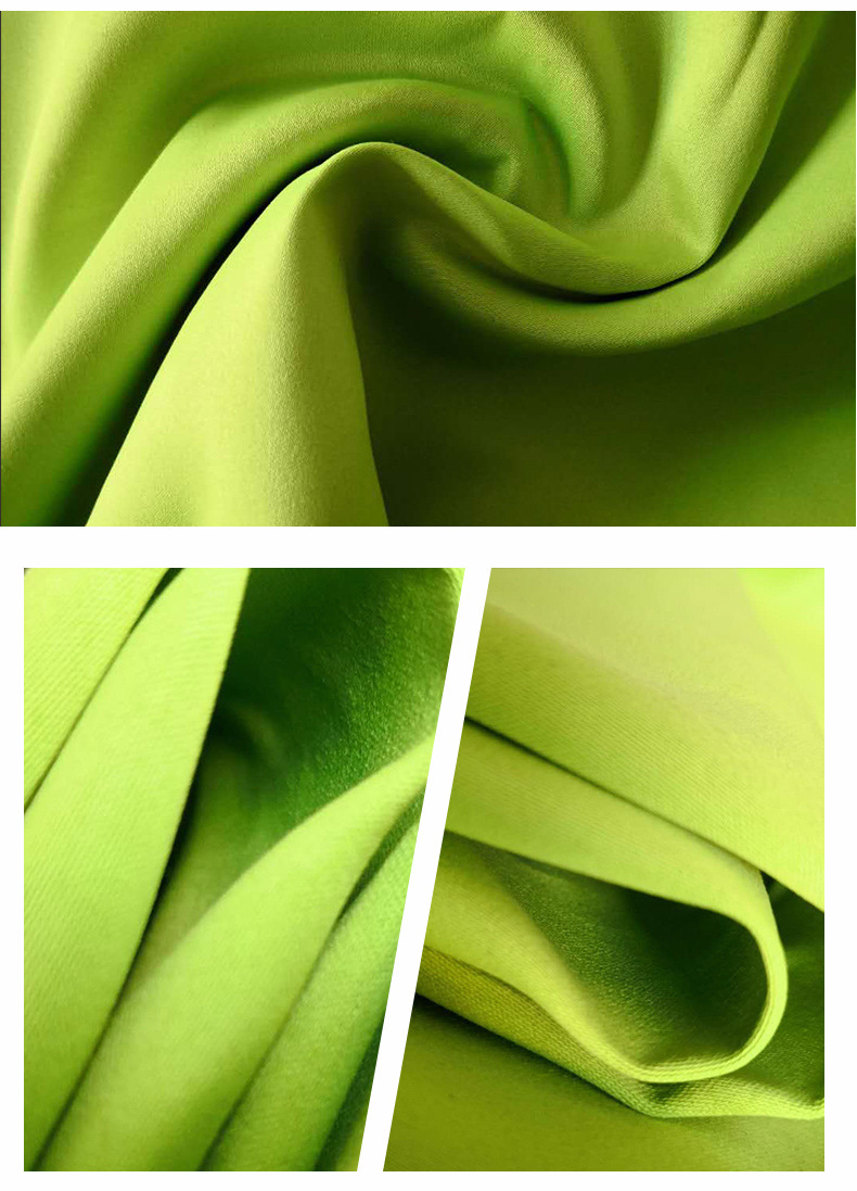 厂家直销服装面料全涤缎纹桃皮绒 环保磨毛布桃皮绒医护服装面料