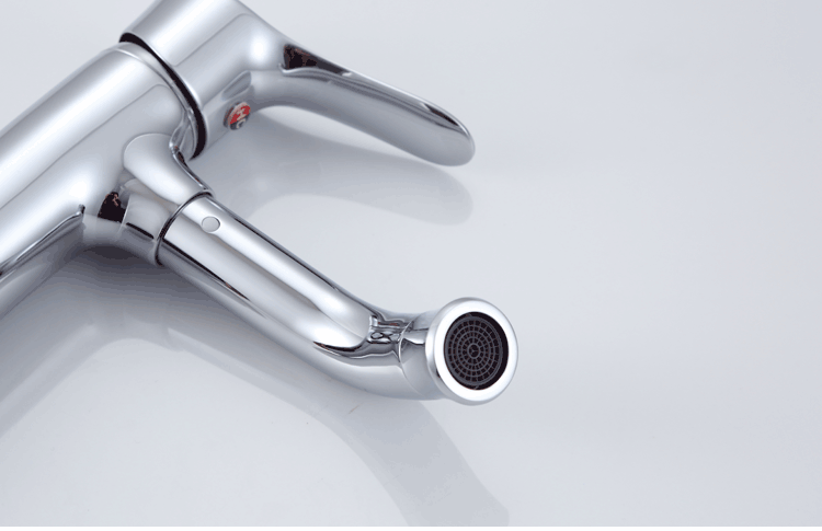 铜龙头360度旋转单孔面盆水龙头冷热台上盆龙头吹水嘴随意摆动