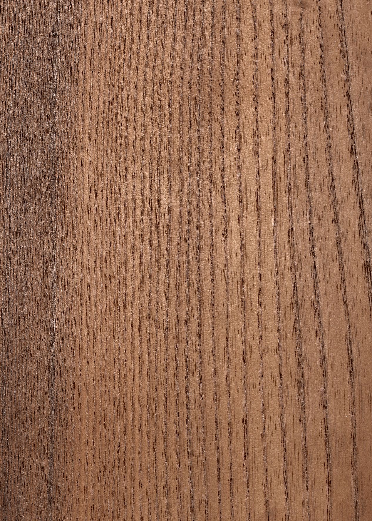 烟熏橡木直纹木皮免漆面板 高档装饰用厚木皮板材 环保免漆面板