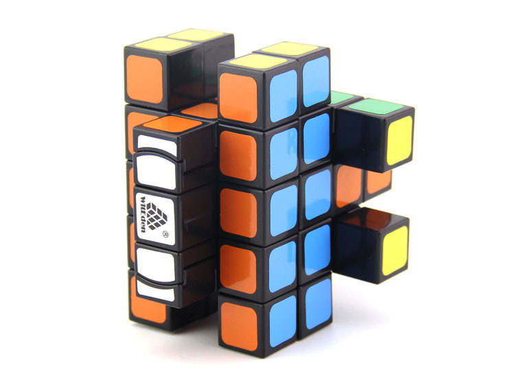 智力乐园超立体335魔中魔1号黑色 变形长方体魔方 脑力锻炼玩具