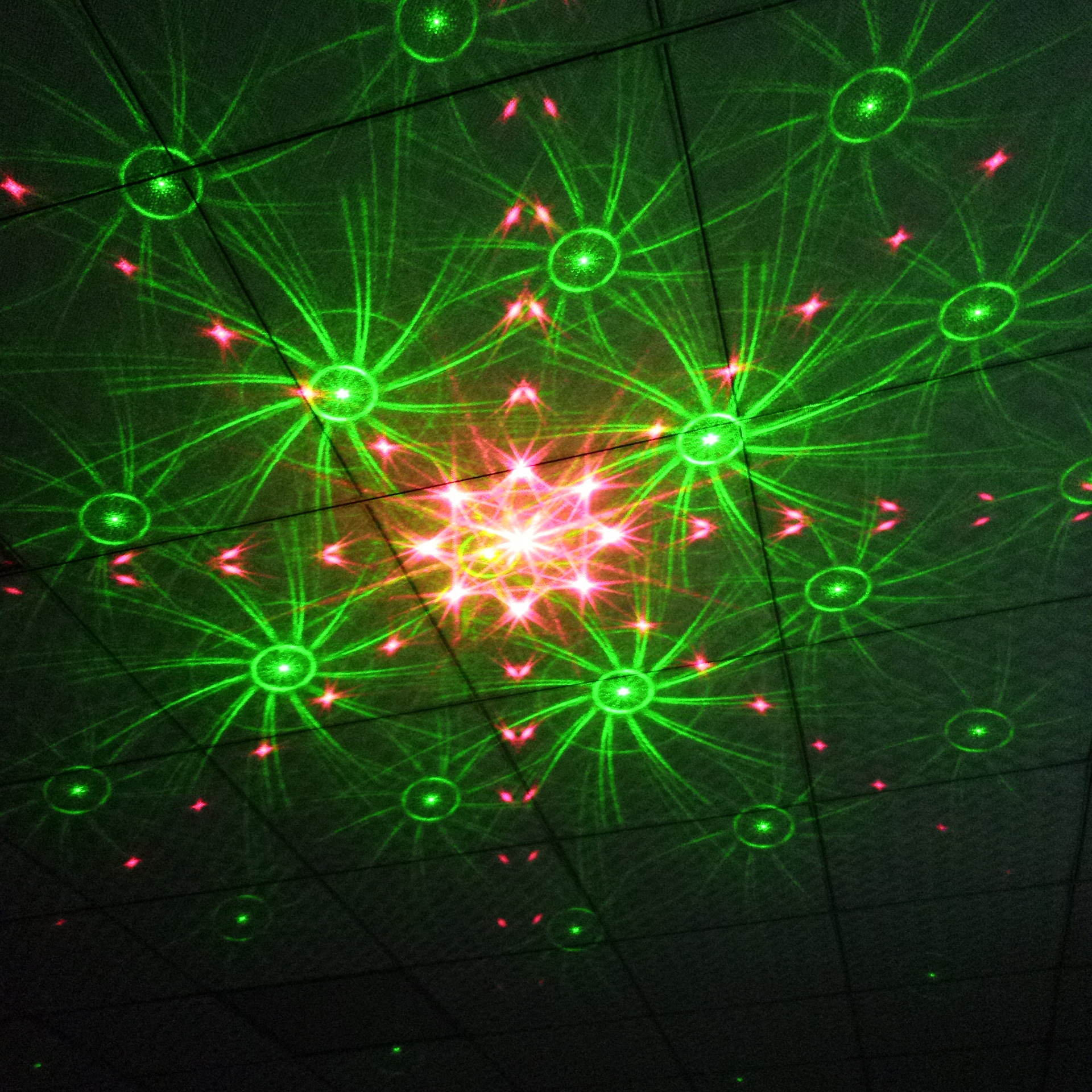 新款9色led蝴蝶灯 舞台灯 双剑激光灯 迷你无极剑 动感声控舞台灯