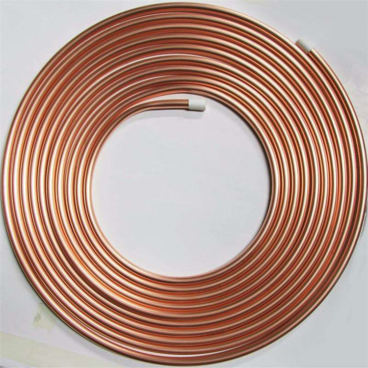 空调制冷铜管 c1100蚊香紫铜盘管 螺旋红铜管 冰箱制冷用纯铜盘管