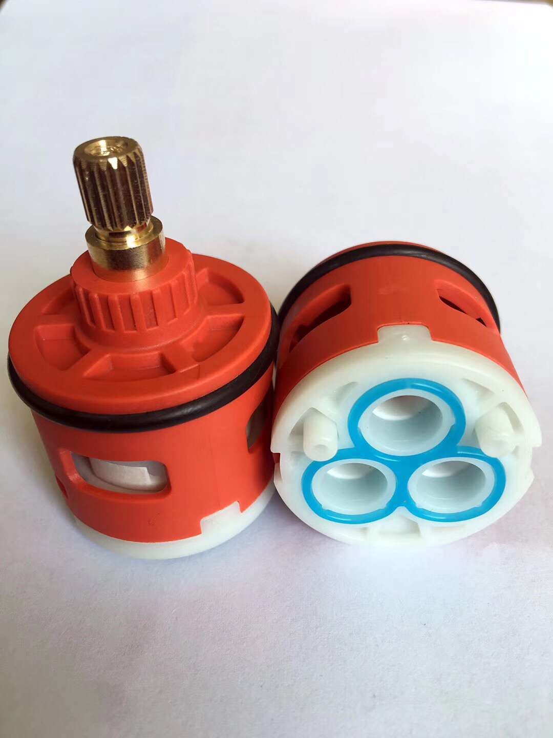 厂家批发 33三档分水阀芯 下封水水龙头花洒配件阀芯塑料陶瓷阀芯