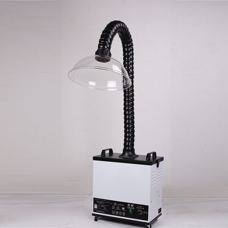 优络艾灸烟雾净化器养身馆抽烟过滤系统激光美容排烟吸烟除烟设备