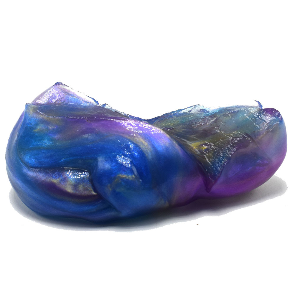 热卖新品水晶彩泥星空色炫彩鸡蛋混色 史莱姆水晶球礼物玩具