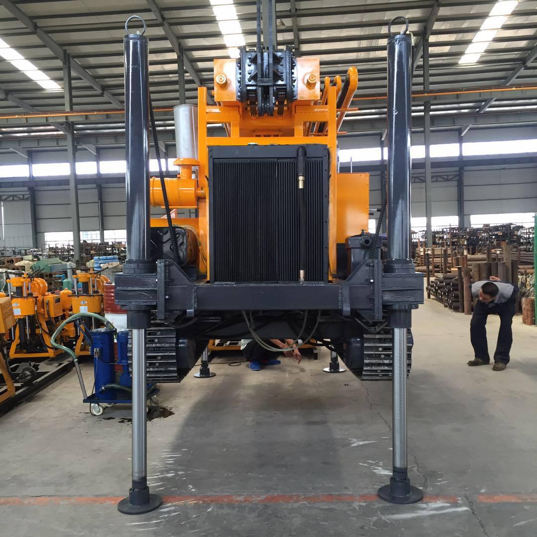 源头产地直销qy-200水井钻机气动钻机快速岩石打井机飞达