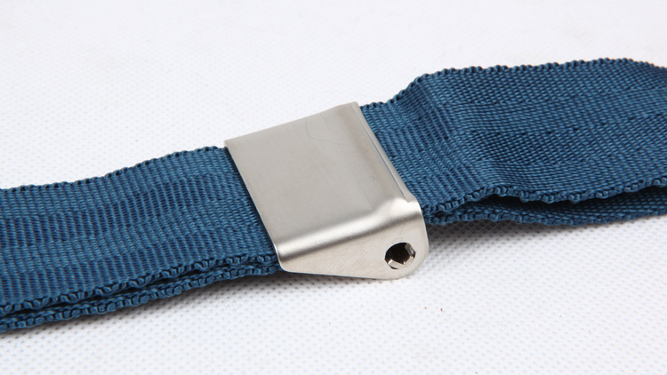 正品02式飞行腰带 蓝色帆布尼龙编织腰带 夏季布裤内腰带战术腰带