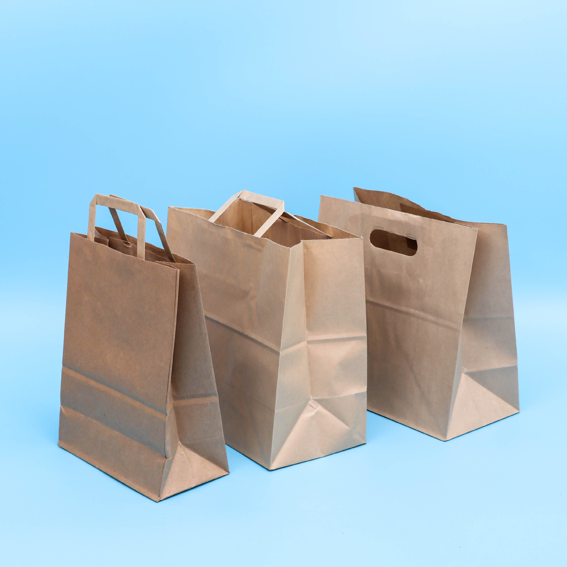 牛皮纸服装购物环保袋子批发茶叶包装手提袋定制方形礼品纸袋定做