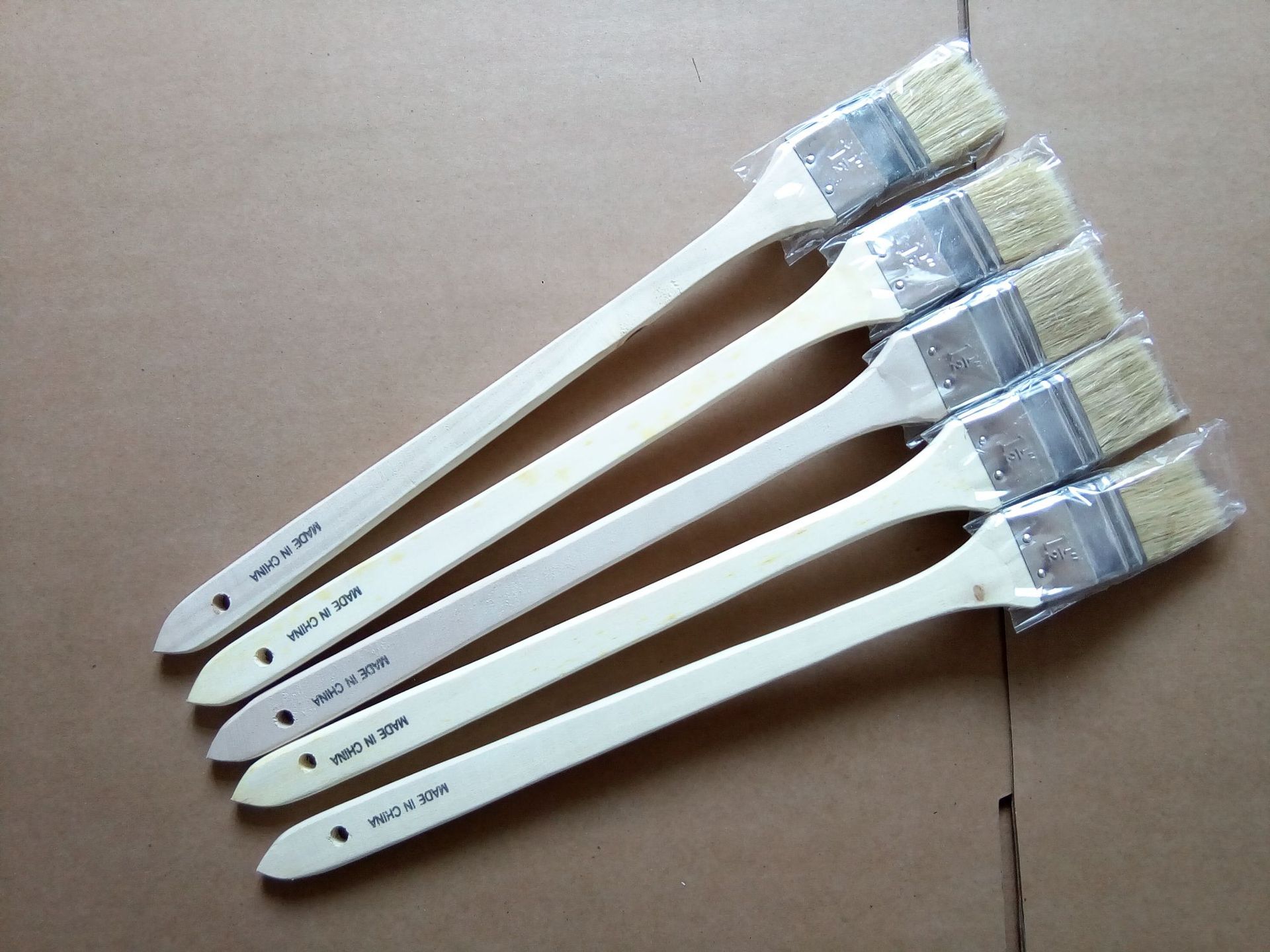 厂家直销工业船用弯头刷长柄毛刷耐溶剂油漆刷清洁扫灰猪鬃毛刷子