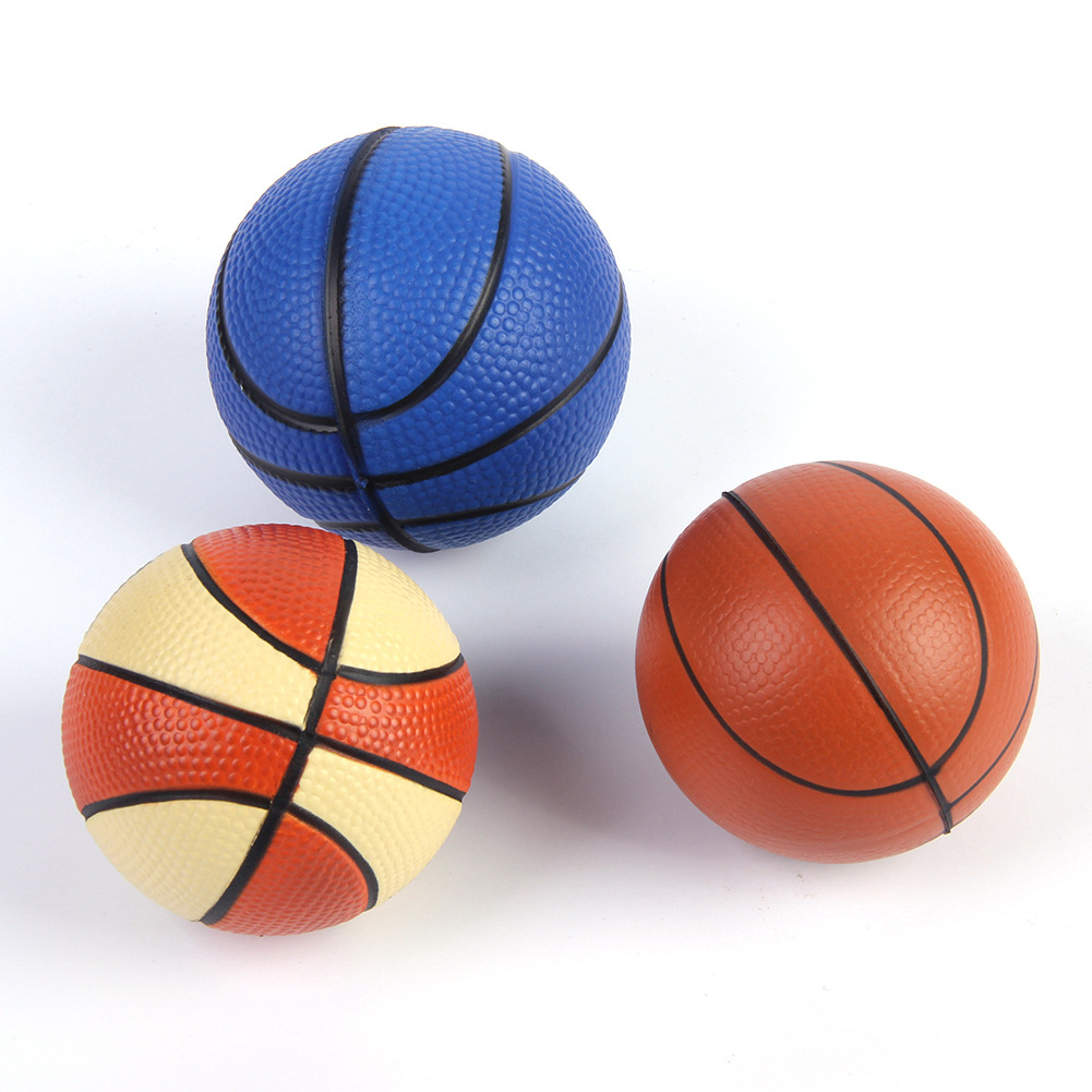 3cm pu 发泡篮球 pu压力篮球 三色篮球