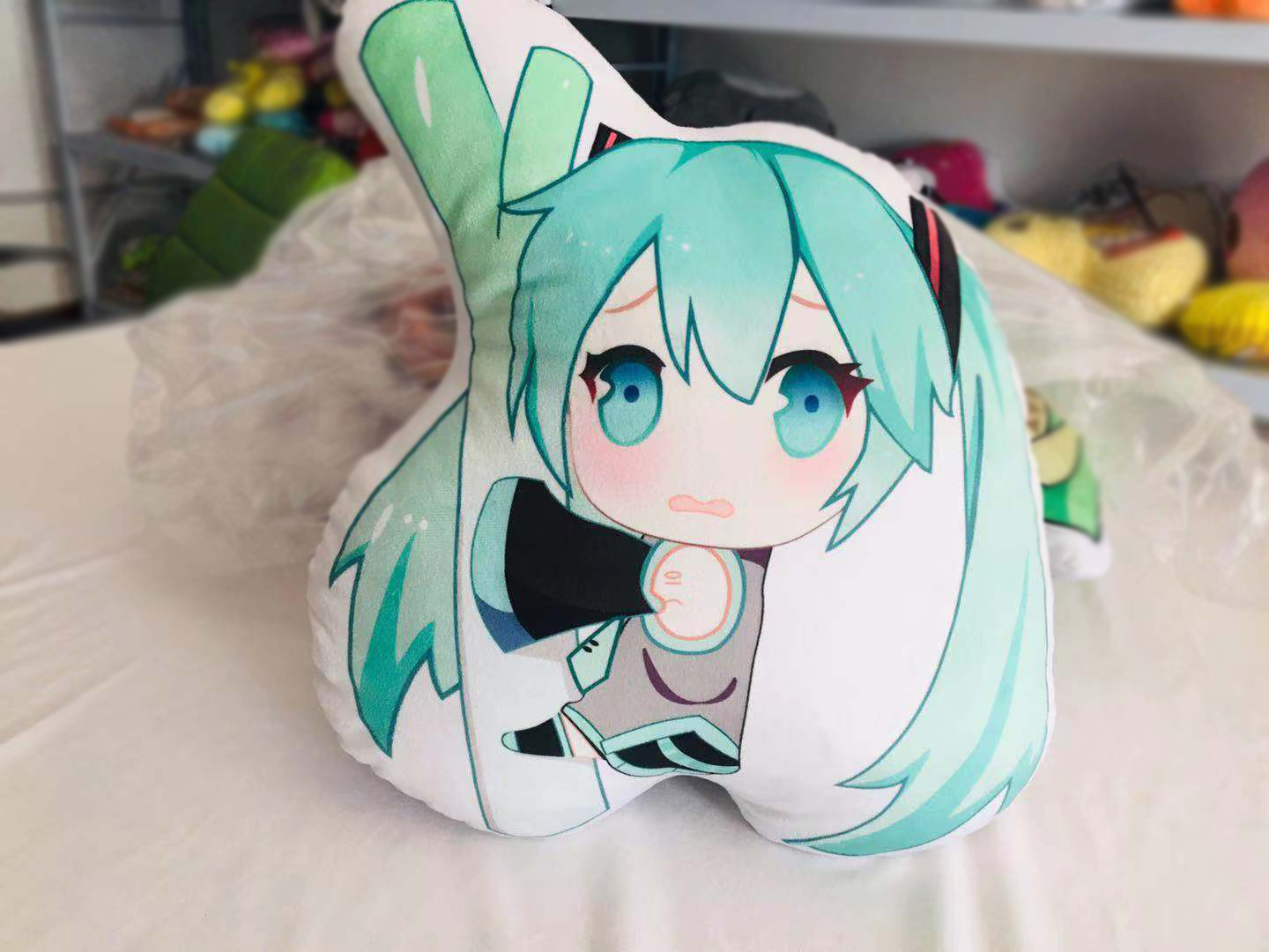 漫展靠枕毛绒抱枕动漫二次元周边毛绒玩具公仔批发一件代发