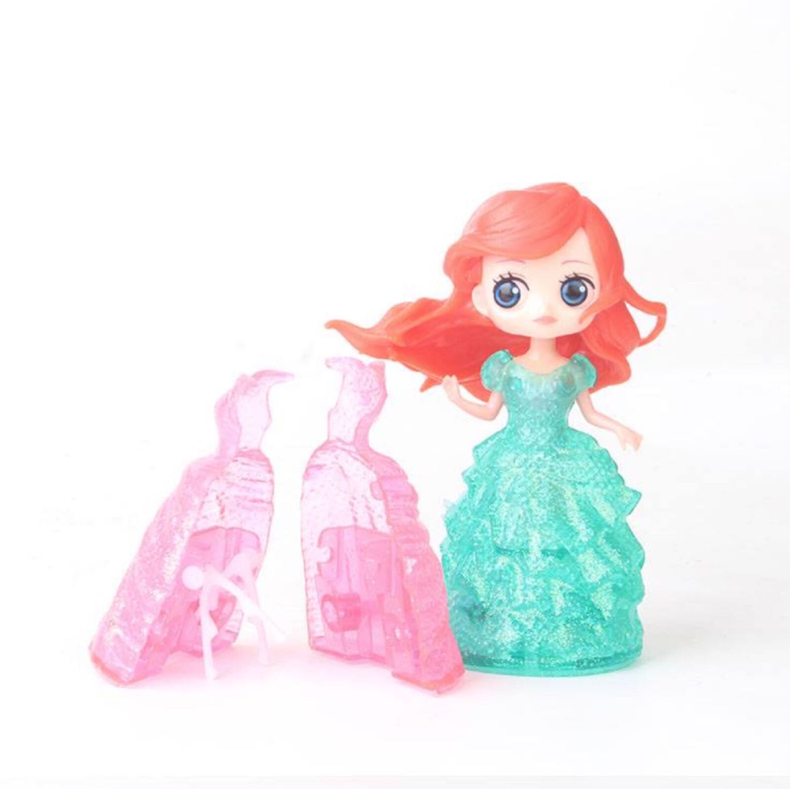 可换衣换装水晶公主手办系列玩偶公仔小孩过家家送女孩子玩具礼物