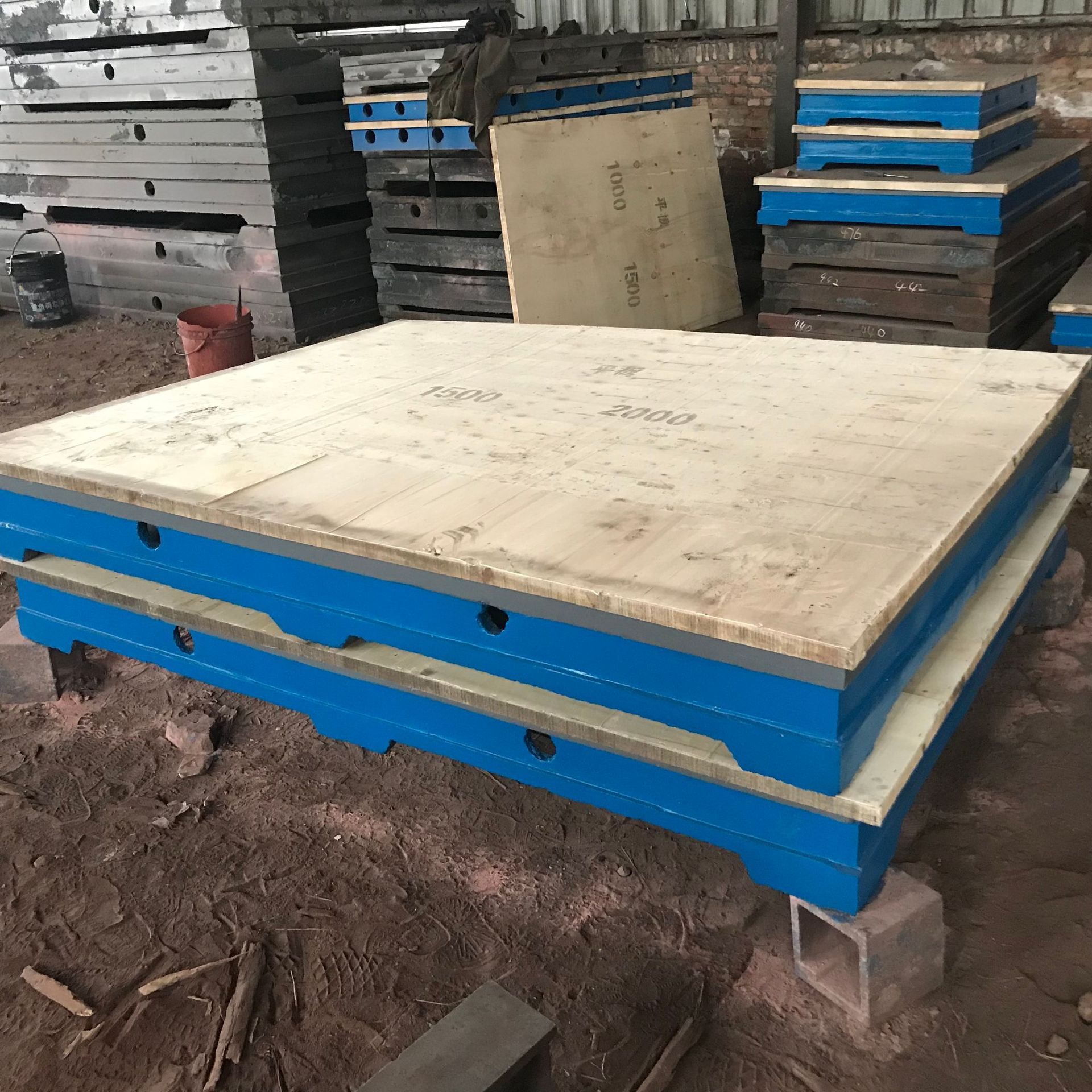 厂家直销t型槽铸铁平板划线平板 测量 检验平台平板 铸铁平台