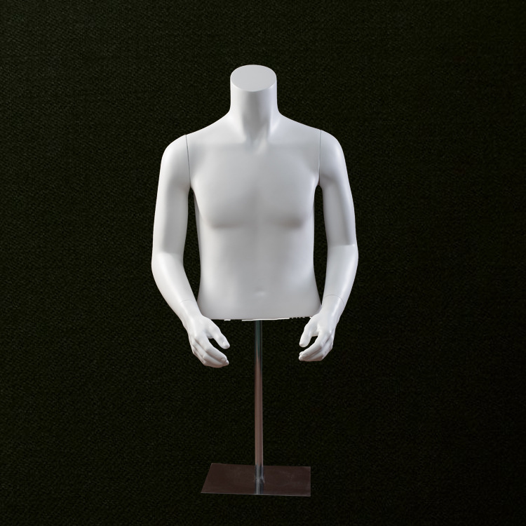 厂家直供高档男服装全身站模 鸭蛋头玻璃钢橱窗半身模特男热卖