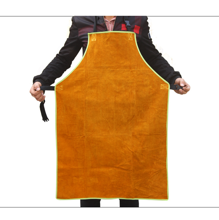 佳护 牛皮电焊围裙焊工围裙焊接防护服隔热电焊防火花防护围裙