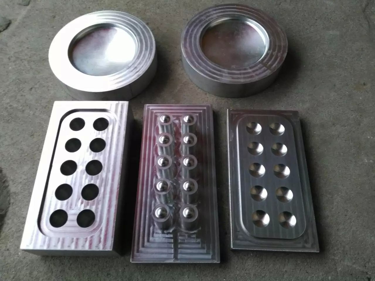 液压成型压铸茶饼模具 普洱白茶黑茶工艺茶饼砖压花模多规格定做