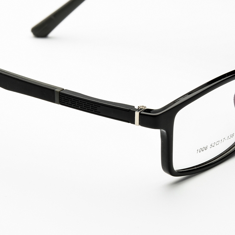 新款硅胶学生近视眼睛框 时尚tr90眼镜架1006