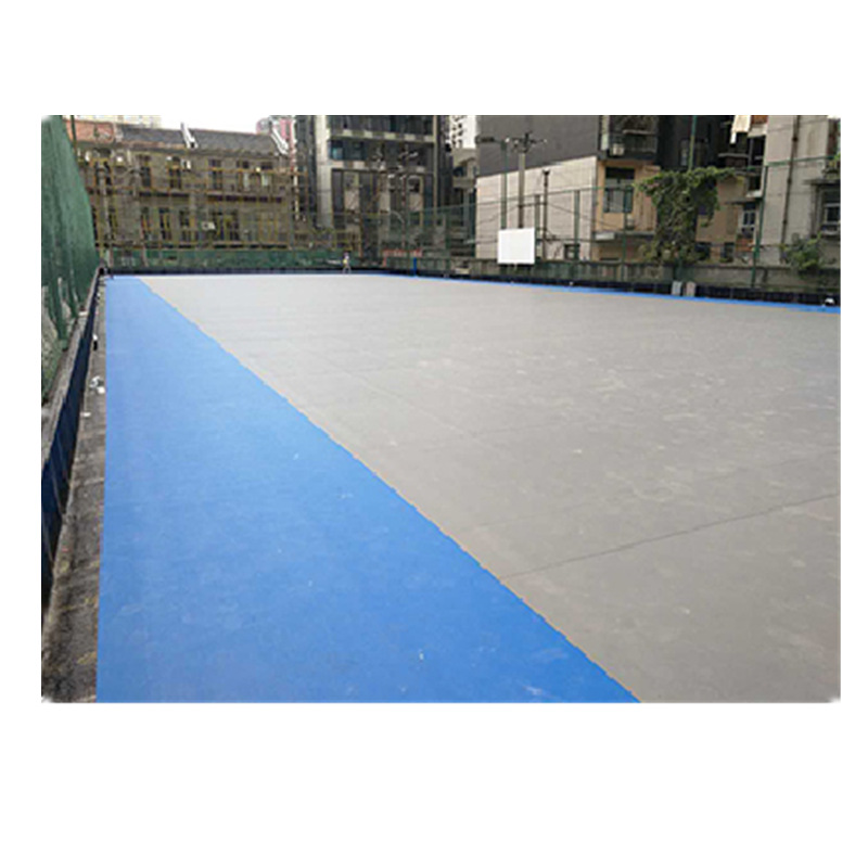 耐磨防滑卷材地板室外操场篮球场地胶pvc卷材运动地板厂家直销