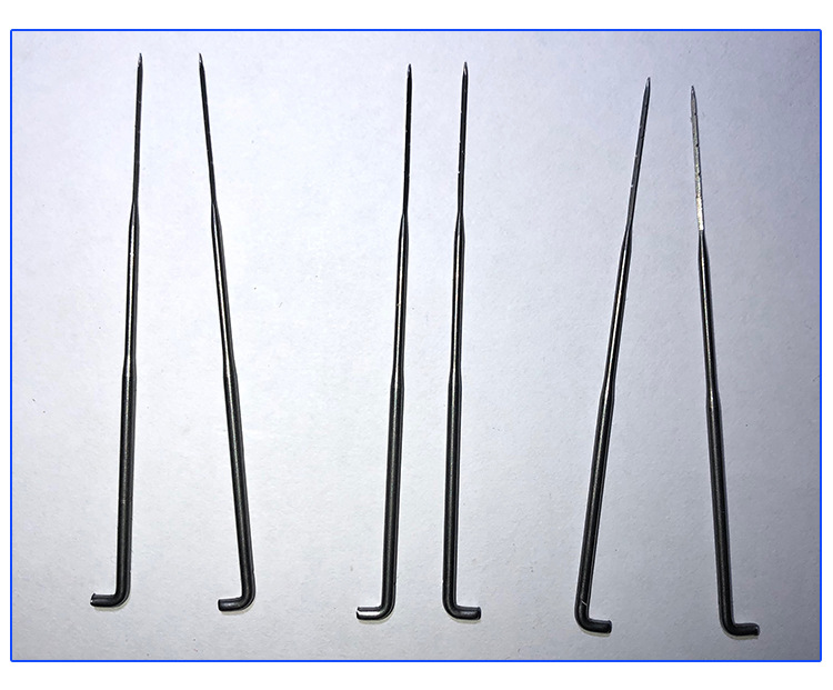 纺织机配件起绒针布机器针织不锈钢配件针 纺织圆针配件厂家批发