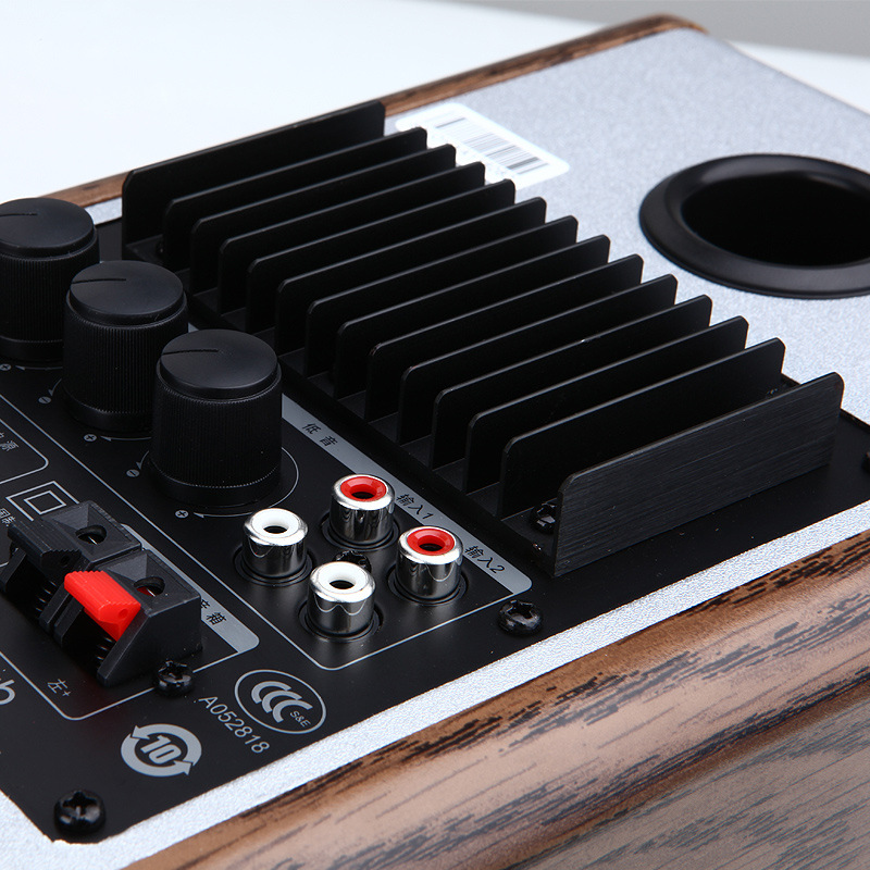 microlab麦博b73有源音箱2.0多媒体书架音响电脑音箱厂家直销