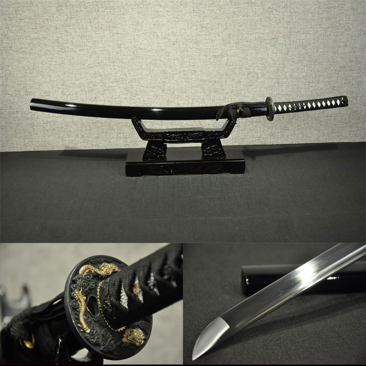 龙泉承影宝剑手工高性能锰钢武士刀剑一体户外冷兵器未开刃