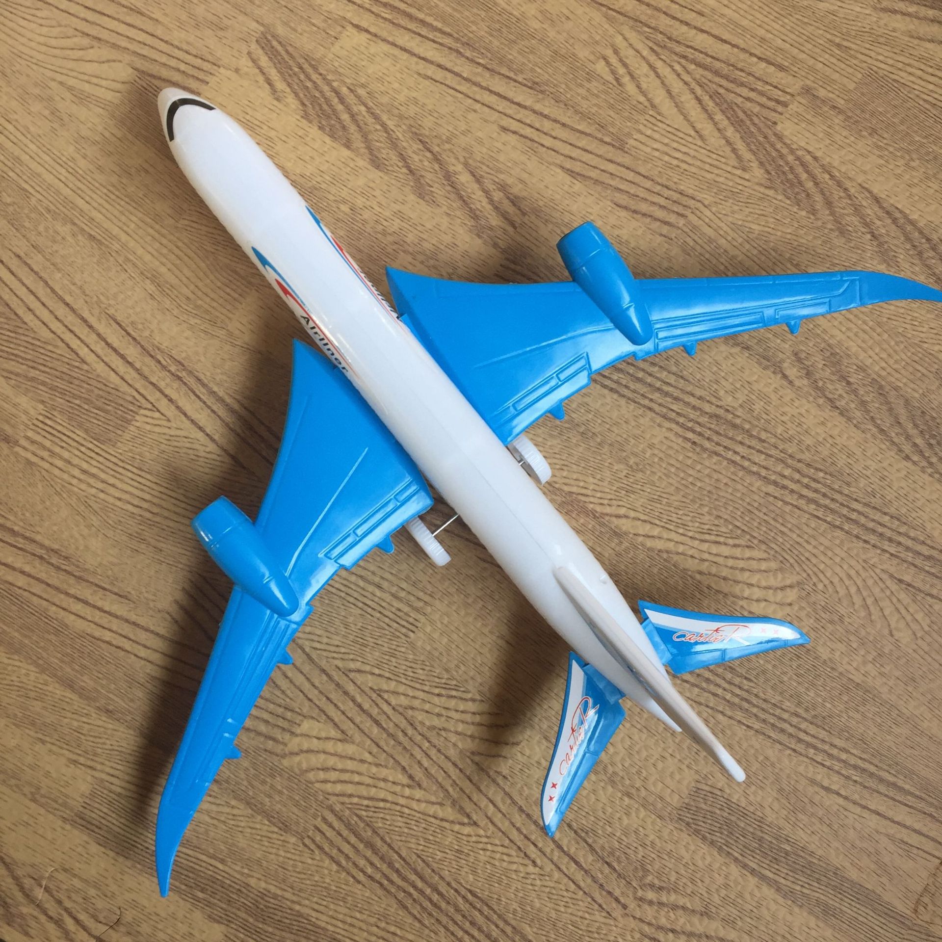 儿童玩具大客机 拼装大飞机 两元江湖地摊货源临沂批发玩具飞机