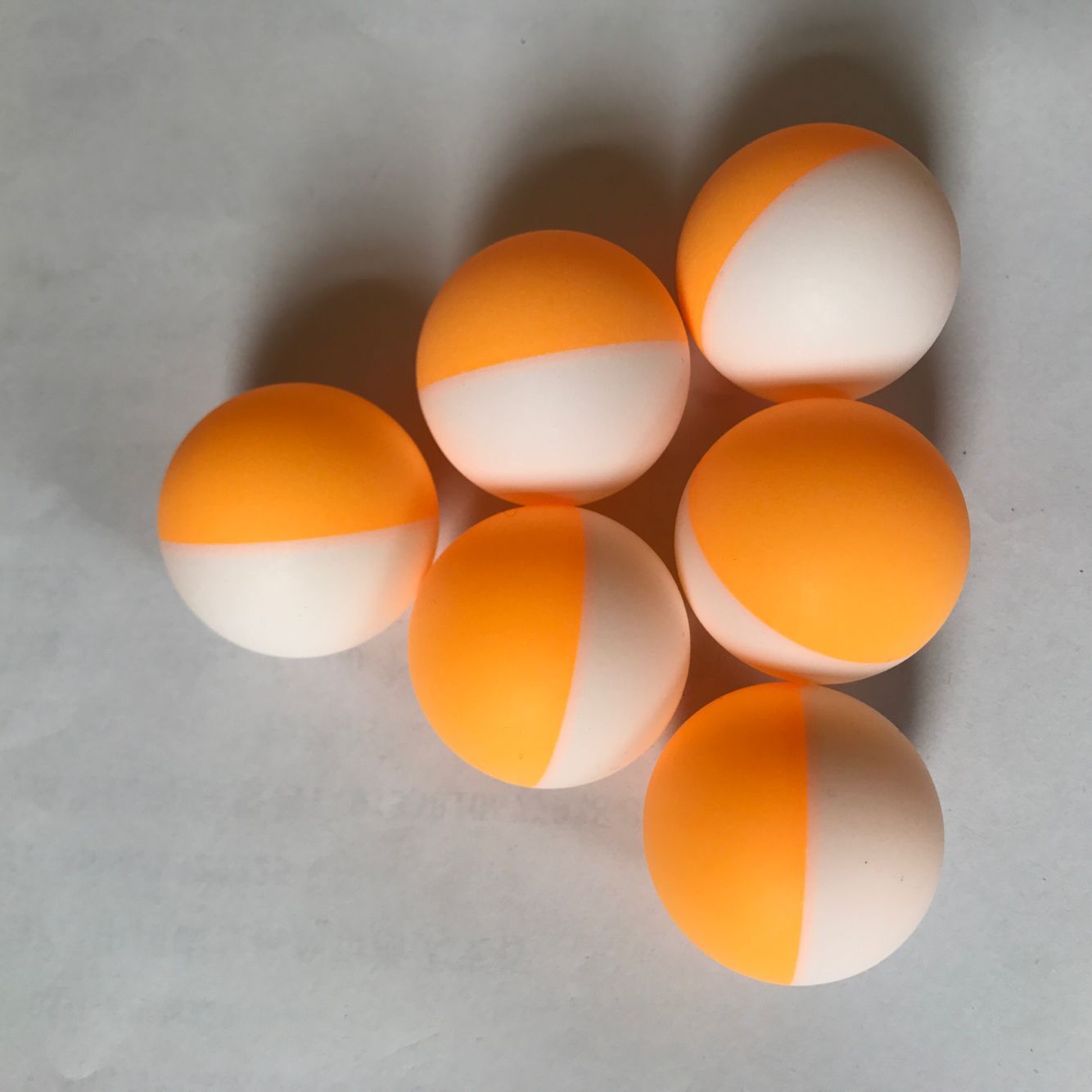 厂家直销 双色优质三颗星乒乓球 比赛训练娱乐用球 高弹耐打耐磨