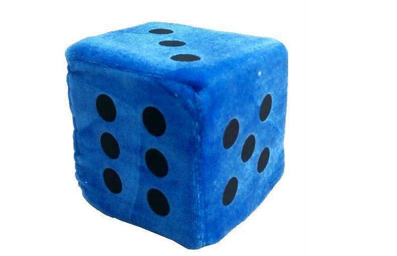 出口澳门赌神骰子布艺骰子减压骰子毛绒骰子海绵骰子数字骰子批发