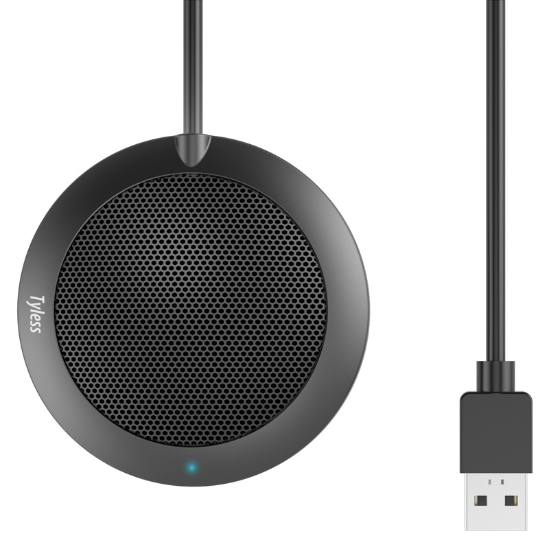 tyless全向麦克风usb接口全向拾音器吃鸡游戏语音话筒italk-02