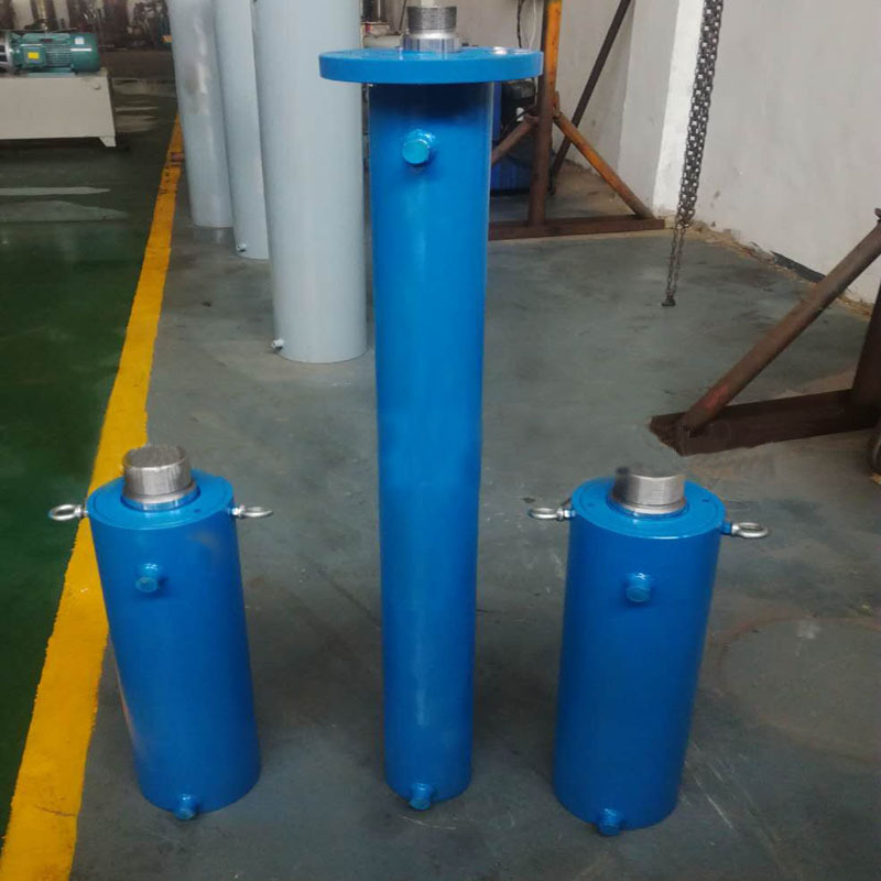 厂家直供工程用手动液压油缸双耳环伸缩式小型分离式立式液压油缸