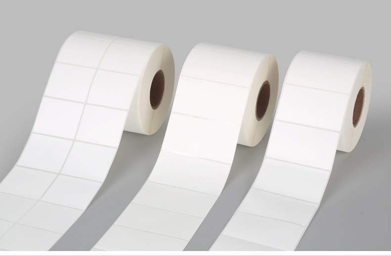 防水标签纸白色pet不干胶pp合成纸玻璃标签不干胶条码可手写现货