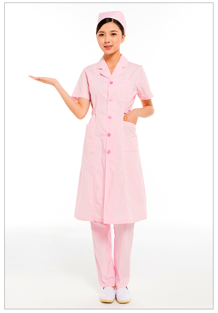 厂家直销护士服医用夏季薄款大褂医师服夏装护士服短袖大褂
