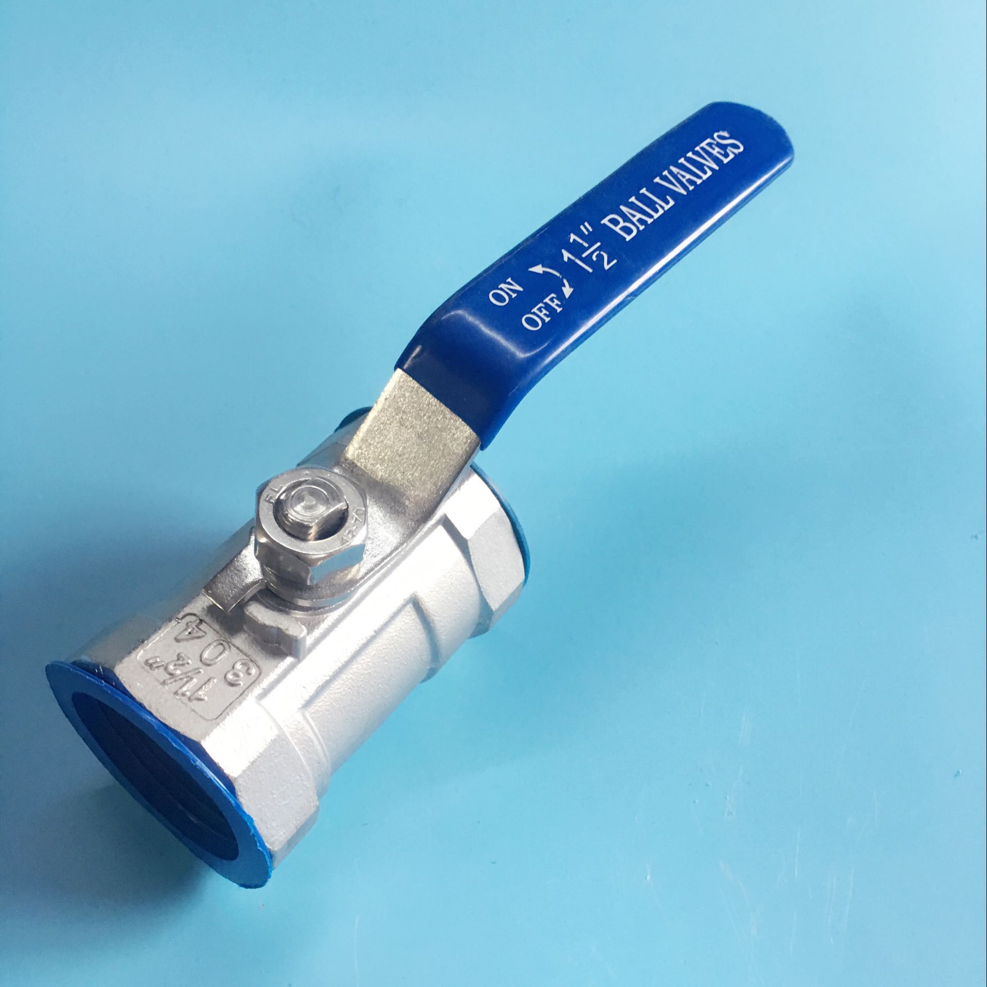 304不锈钢球阀 一片式内螺纹丝扣球阀 q11f-16p 4分 6分 1寸 阀门