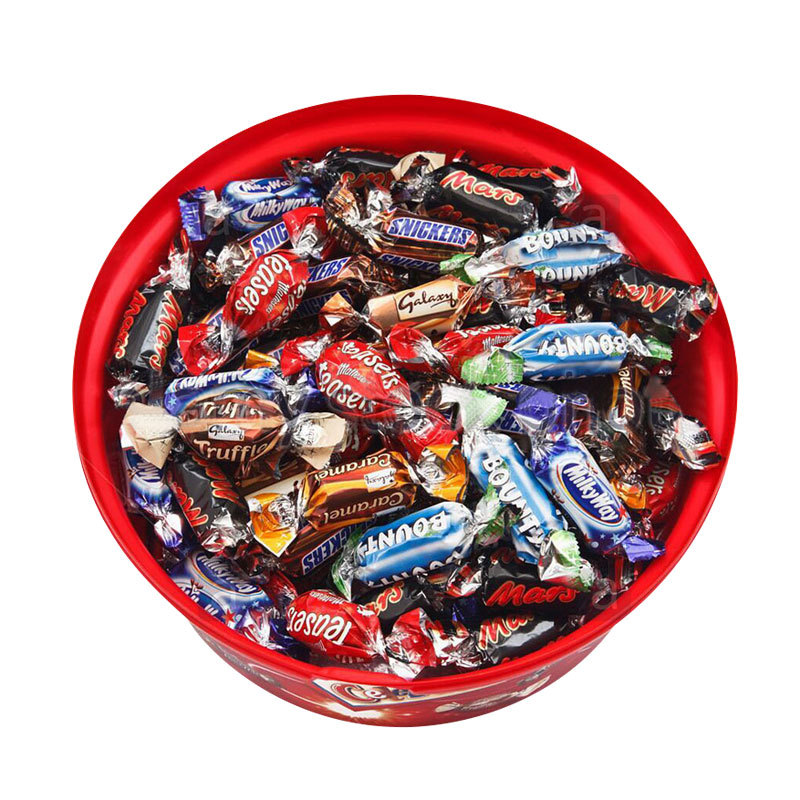 英国玛氏进口什锦巧克力八口味礼盒装喜糖零食国庆节日送礼650g