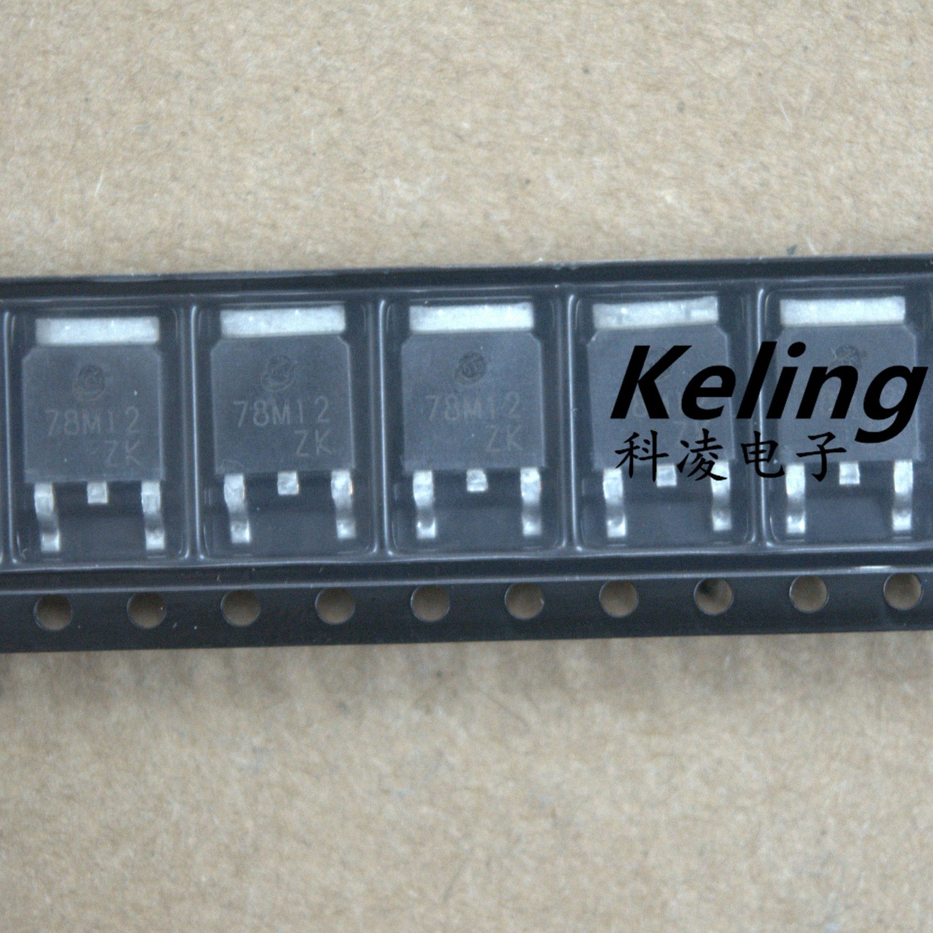 长电贴片三极管 cj78m12 贴片三端稳压管 78m12 12v稳压管 to-252