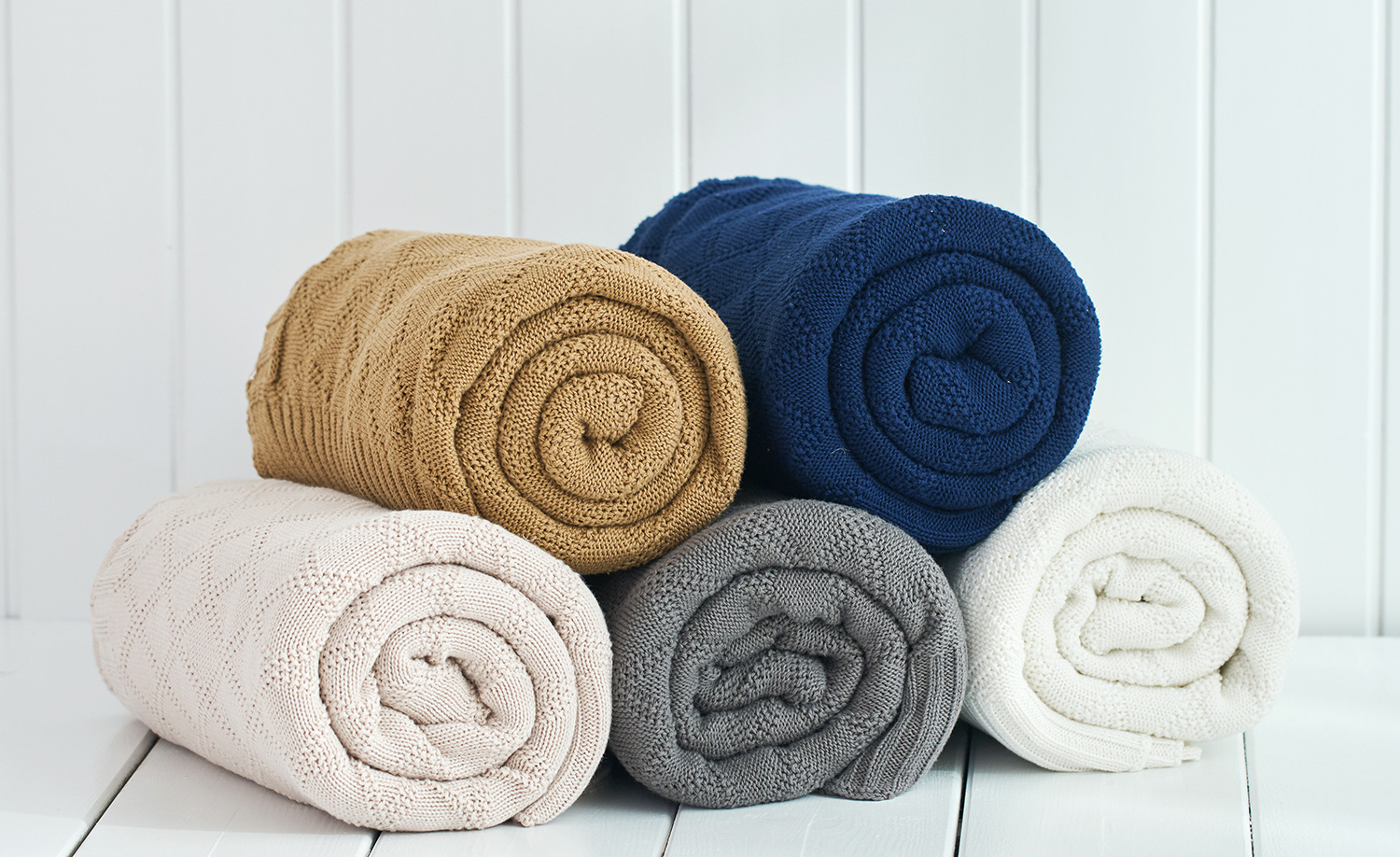 瑞景纺织一件代发 全棉针织毯子 空调被沙发盖毯线毯批发摄影道具