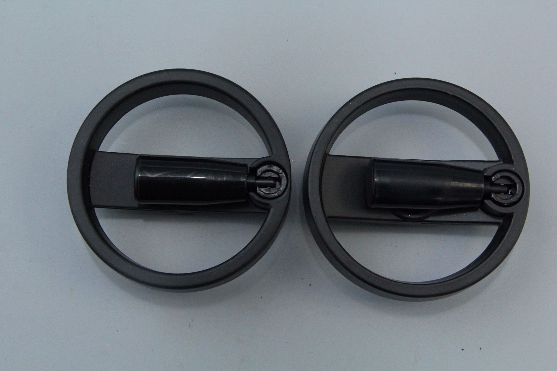 波纹可折叠手柄双辐条手轮 铝合金手轮 机床手轮 可折叠手柄手轮