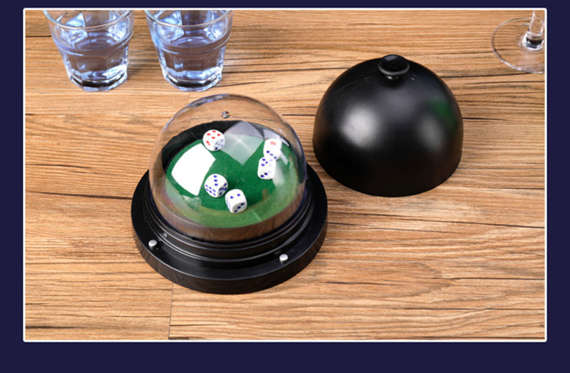 中号电动全盖骰盅 喝酒电动色盅防作弊筛盅 ktv酒吧用品 配筛子