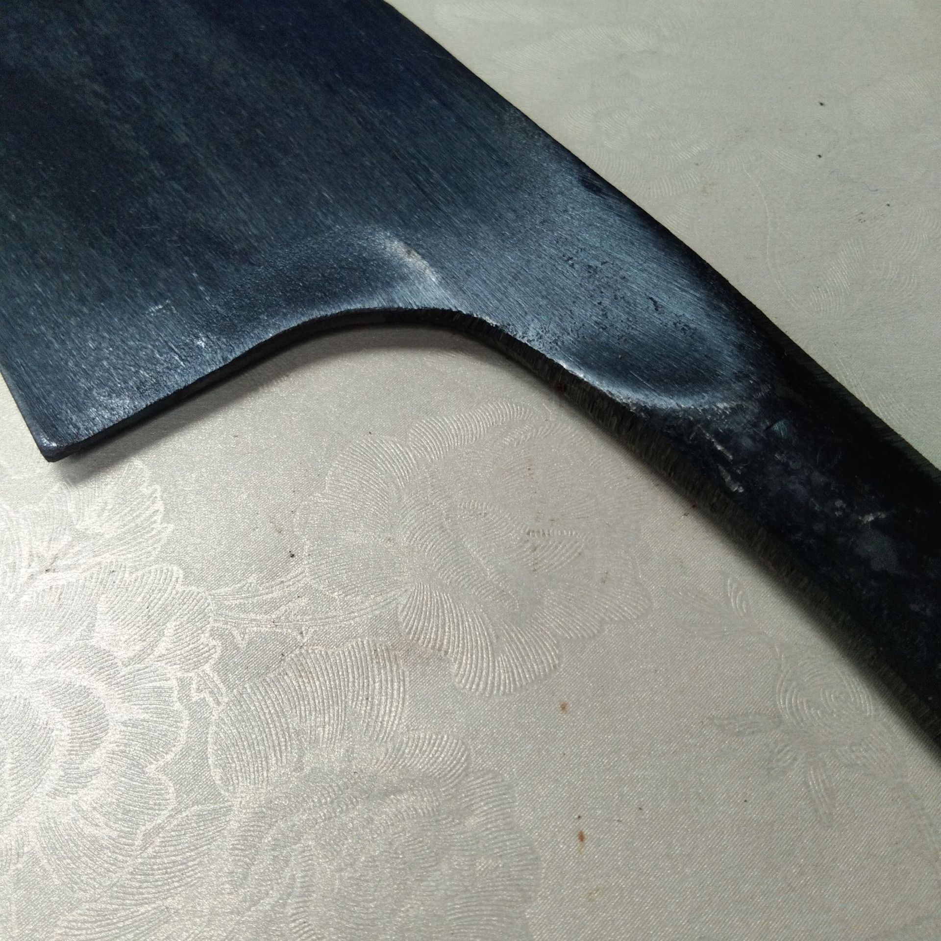 锻打双面砖刀 砌墙刀瓦刀工具 砍砖泥工瓦刀 胶柄砖刀 瓦刀