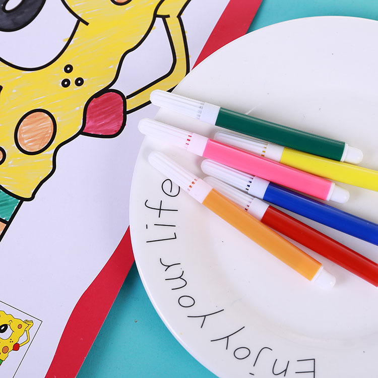 厂家直销创意益智手工diy涂色画套装学生趣味涂鸦本组合文具套装