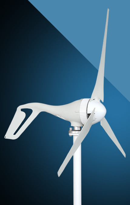 新品小型风力发电机抱箍或法兰盘链接