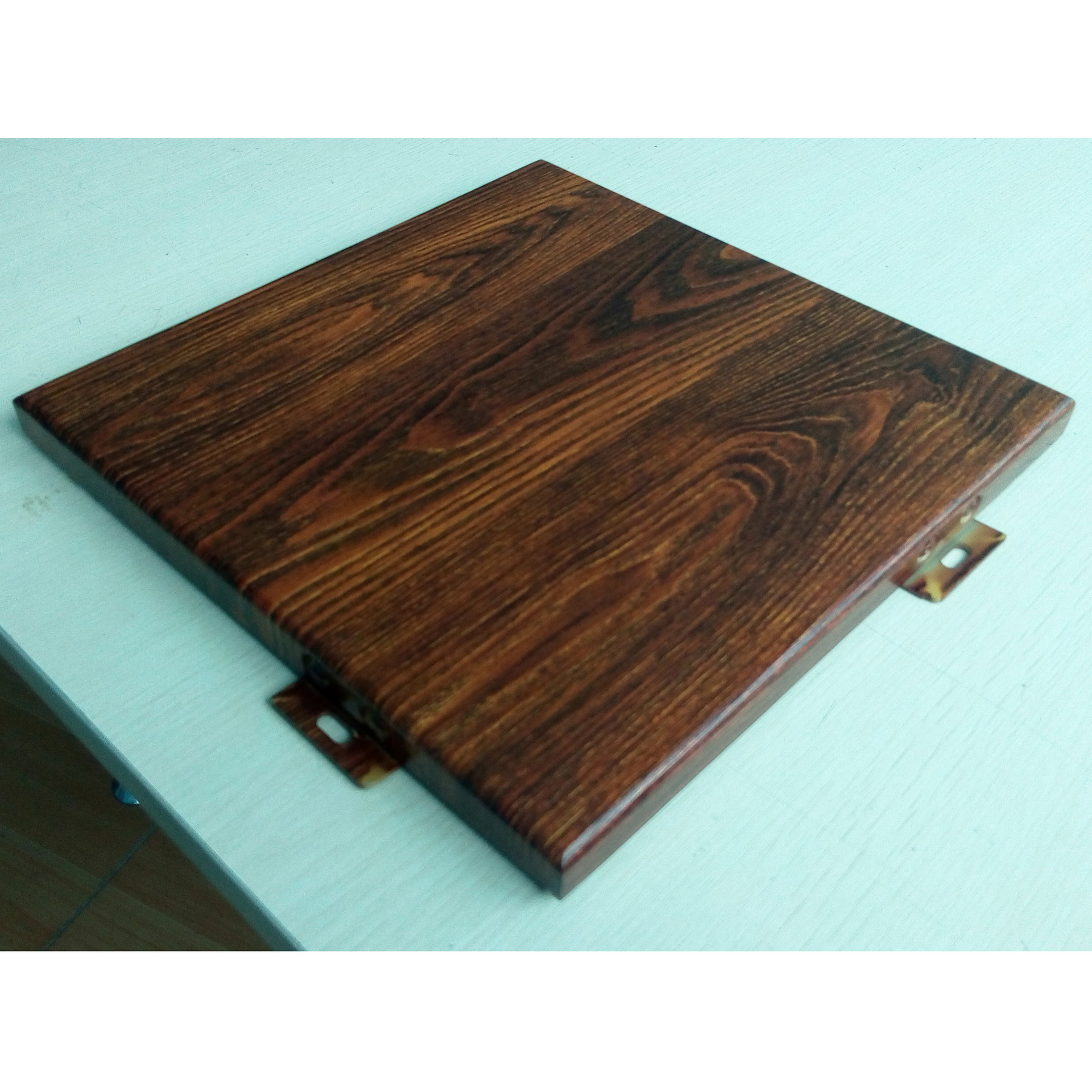 5毫米立体手感木纹墙面铝单板刨花铝板吊顶