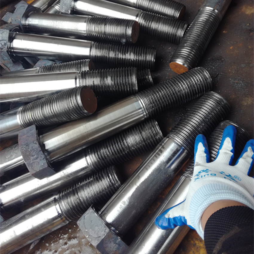 止水螺栓重型液压滚丝机 可加工矿用锚杆 地脚螺栓等标准/非标件